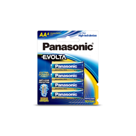PANASONIC EVOLTA 4PCS AA BATTERY